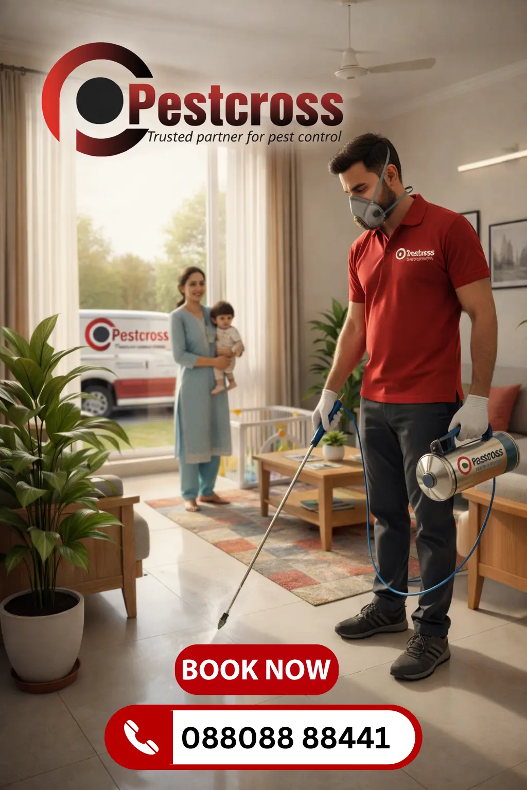 Pest Control Lucknow: Pestcross Solution