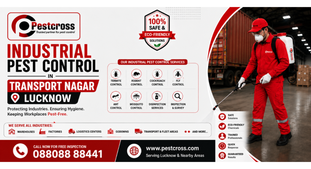 Industrial Pest Control in Transport Nagar Lucknow
