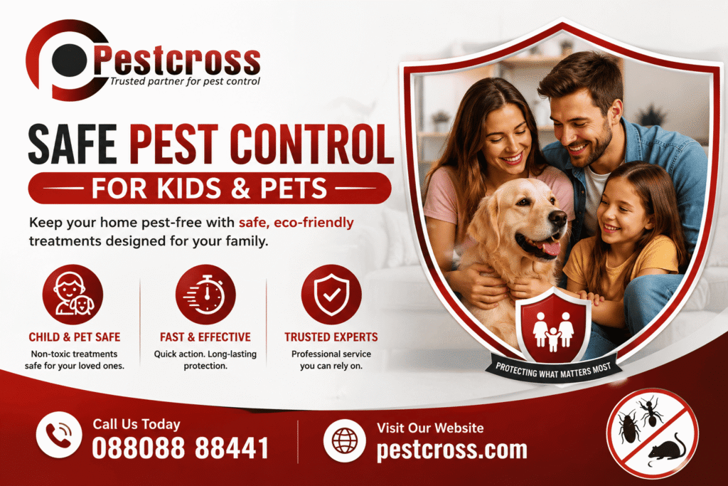 Safe Pest Control for Kids & Pets in Lucknow