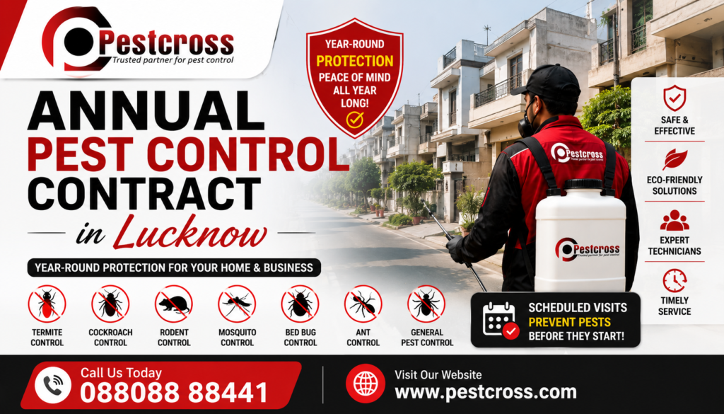 Annual Pest Control Contract in Lucknow