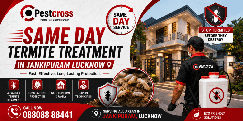 Same Day Termite Treatment in Jankipuram Lucknow | Pestcross