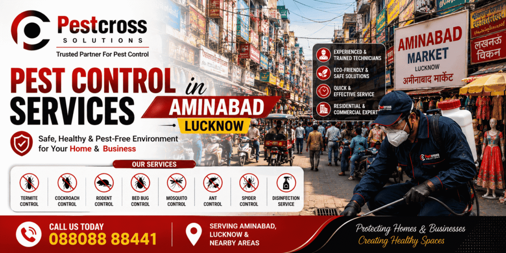 Pest Control Services in Aminabad Lucknow