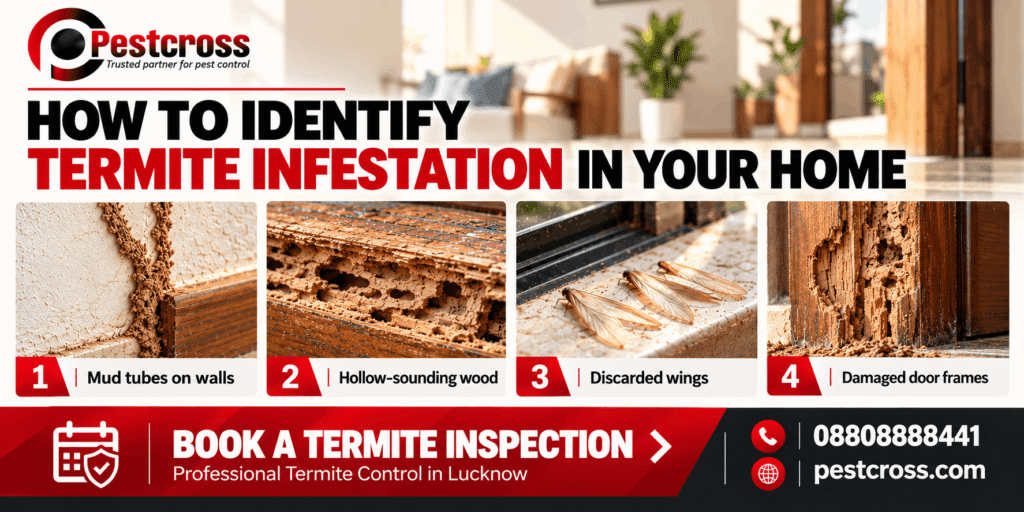 How to Identify Termite Infestation in Your Home | Pestcross